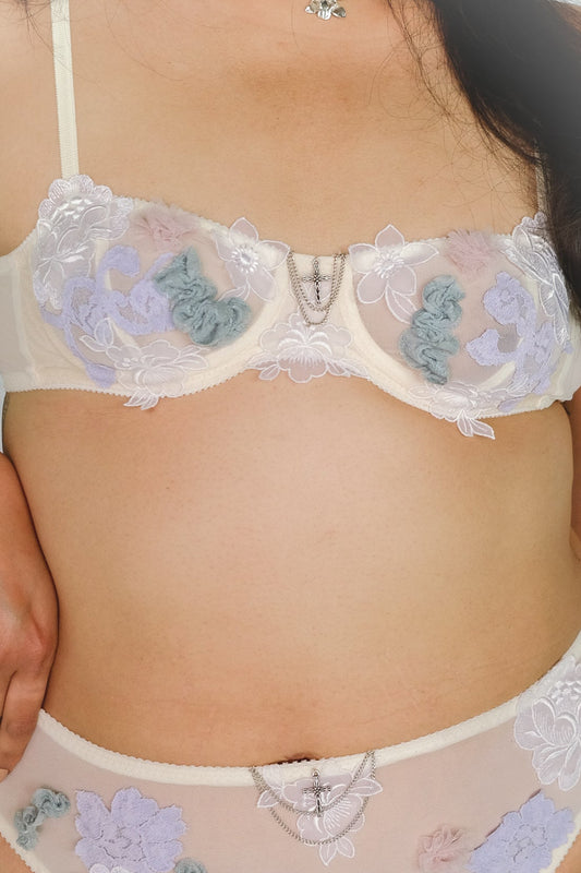 WIRE BRA- BABY YELLOW