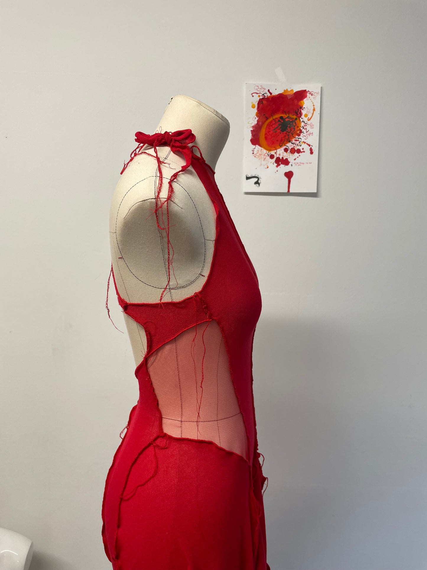 RED ANGER DRESS