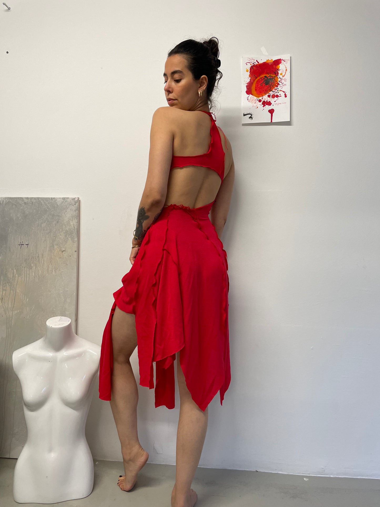 RED ANGER DRESS