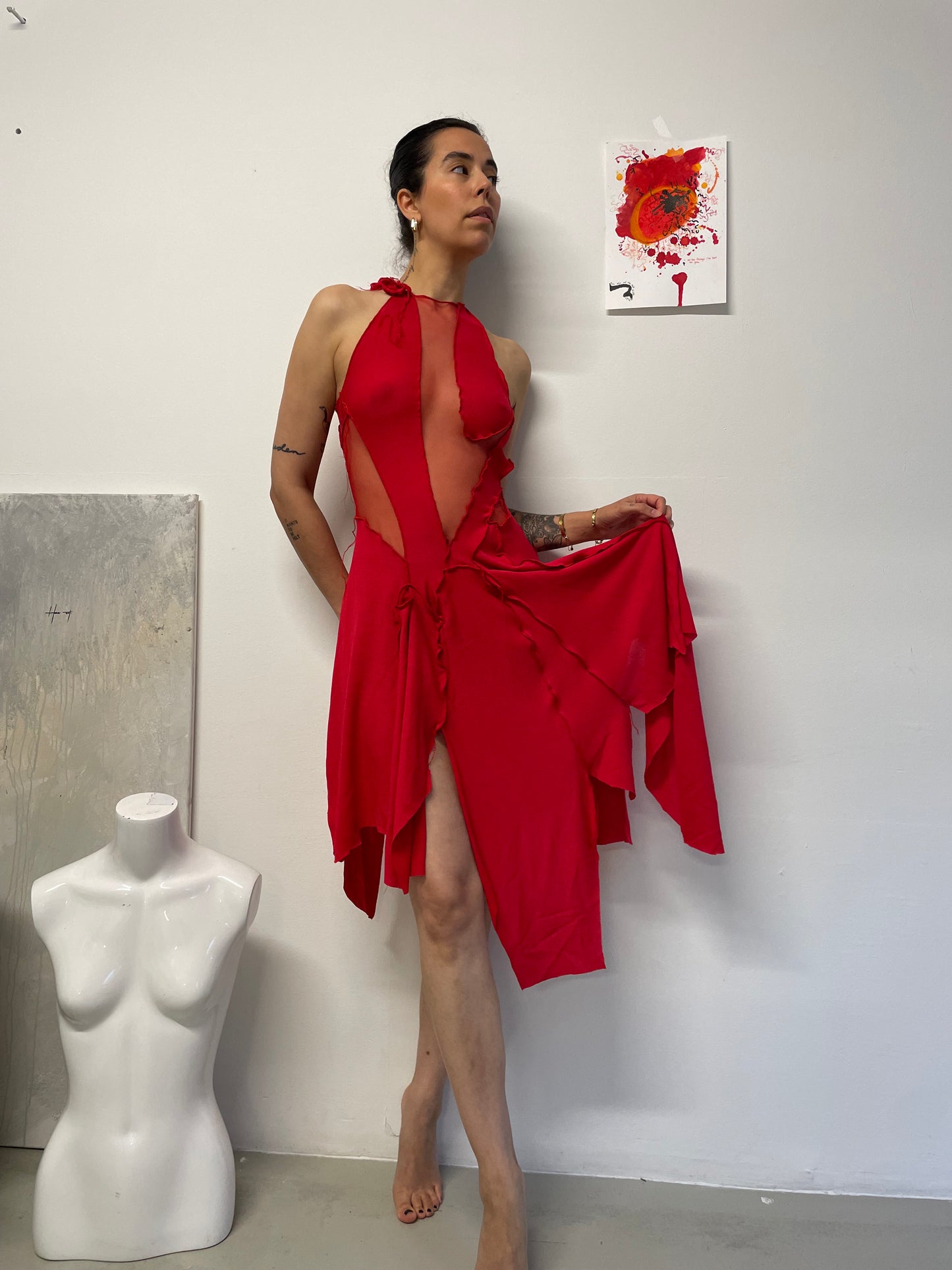 RED ANGER DRESS